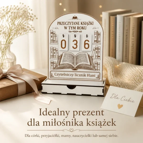 Mój Czytelniczy Rok™ – Personalizowany licznik przeczytanych książek