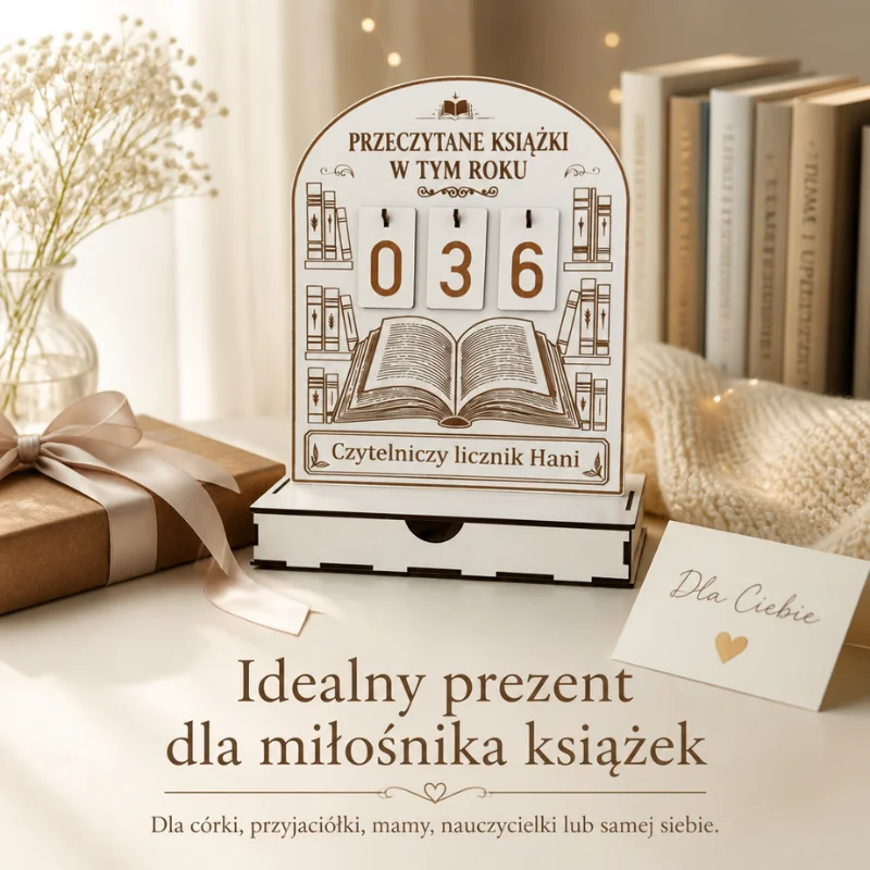 Idealny prezent dla&nbsp;miłośnika książek