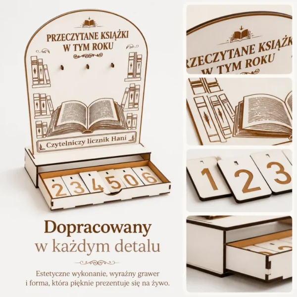 Mój Czytelniczy Rok™ – Personalizowany licznik przeczytanych książek