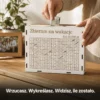 Skarbonka Wykreślanka z Twoim celem - odkładasz, wykreślasz, widzisz postęp