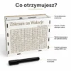 Personalizowana Skarbonka - Wrzucasz, wykreślasz, zbliżasz się do celu